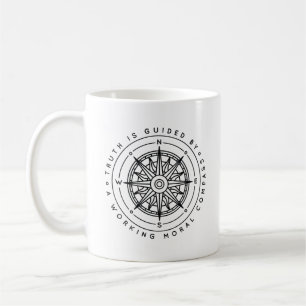 Mug La vérité est guidée par une boussole morale