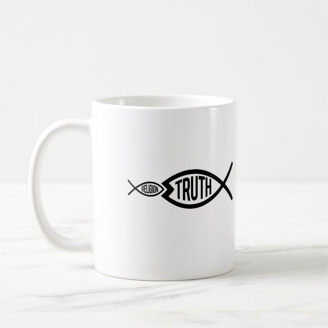 Mug La vérité est plus grande que la religion (Gauche)