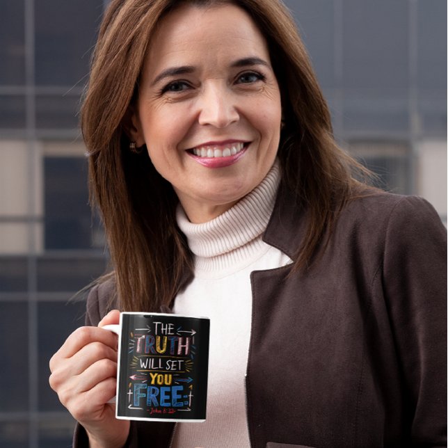 Mug La vérité libératrice (Créateur téléchargé)