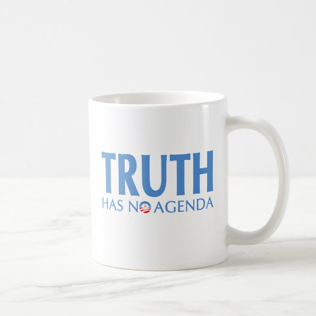 Mug La vérité n'a aucun ordre du jour (Droite)