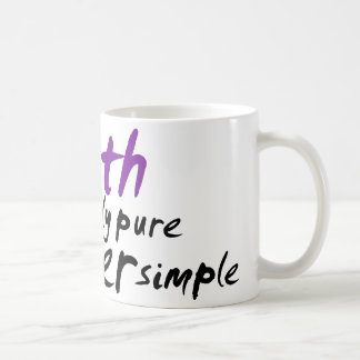 Mug La vérité n'est rarement pure et jamais simple