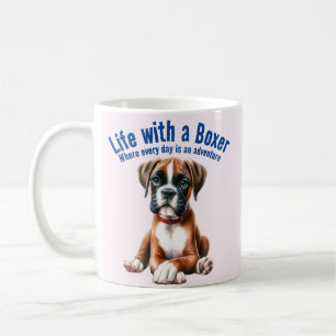 Mug La vie avec une boîte où chaque jour est une avent