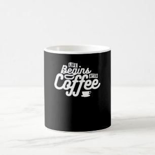 Mug La vie commence après le café