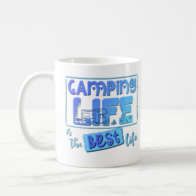 Mug La vie de camping (Gauche)