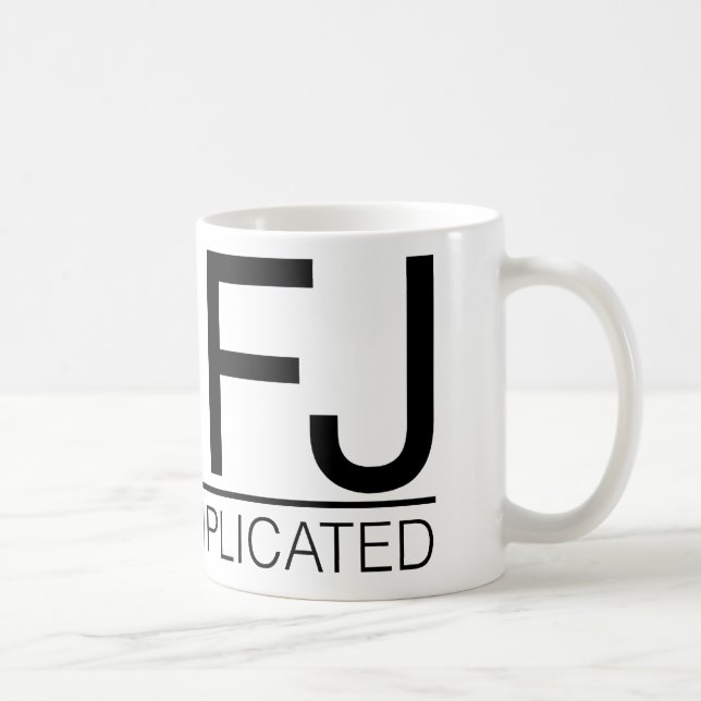 Mug La vie d'INFJ est compliquée (Droite)