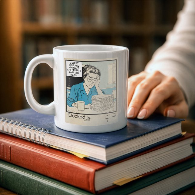 Mug La vie drôle d'un professeur pour les éducateurs (Créateur téléchargé)