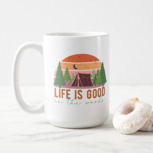 Mug La vie est bonne dans les bois