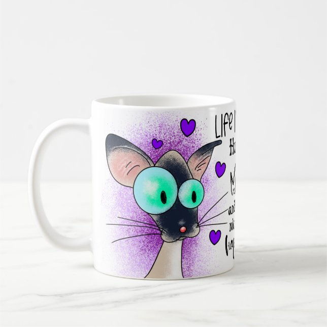 Mug La vie est courte (Gauche)