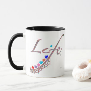 Mug La vie est des montagnes russes