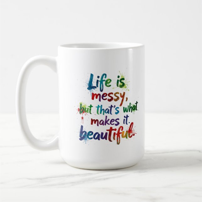 Mug La Vie Est Masse (Gauche)