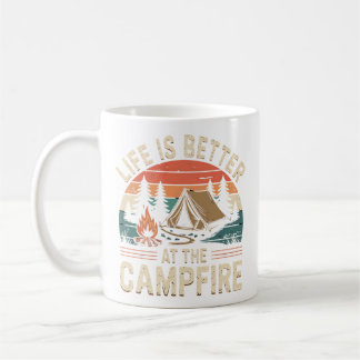 Mug La vie est meilleure au feu de camp