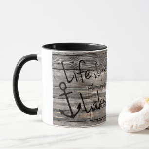 MUG LA VIE EST MEILLEURE AU LAC  