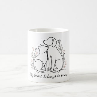 Mug La Vie Est Meilleure Avec Les Amis De La Fourrure