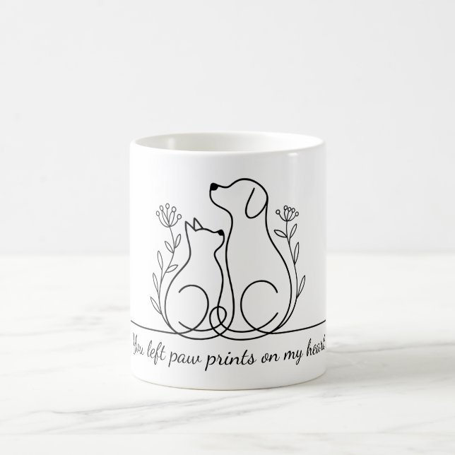 Mug La Vie Est Meilleure Avec Les Amis De La Fourrure  (Centre)