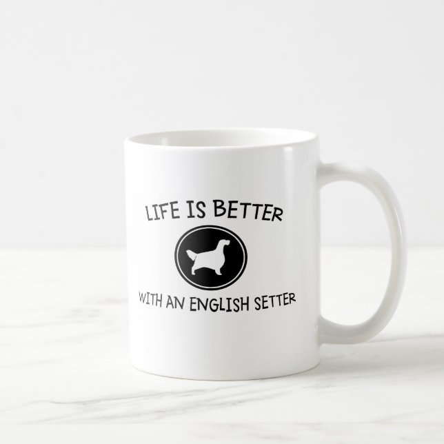 Mug La vie est meilleure avec un coin anglais (Droite)