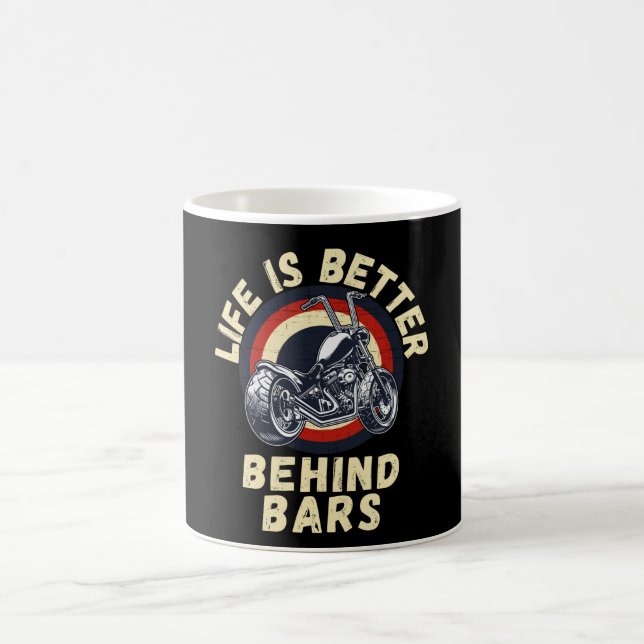 Mug La vie est meilleure derrière    BarsMotorcycle (Centre)