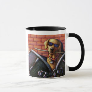 Mug La "vie est meilleure des tambours de laboratoire