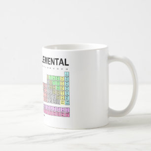 Mug La vie est si élémentaire (le Tableau des éléments