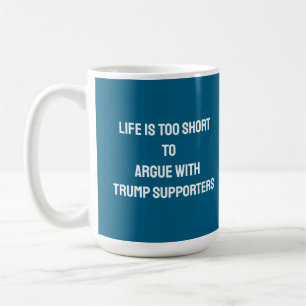 MUG LA VIE EST TROP COURTE POUR PARLER AVEC LES SUPPOR