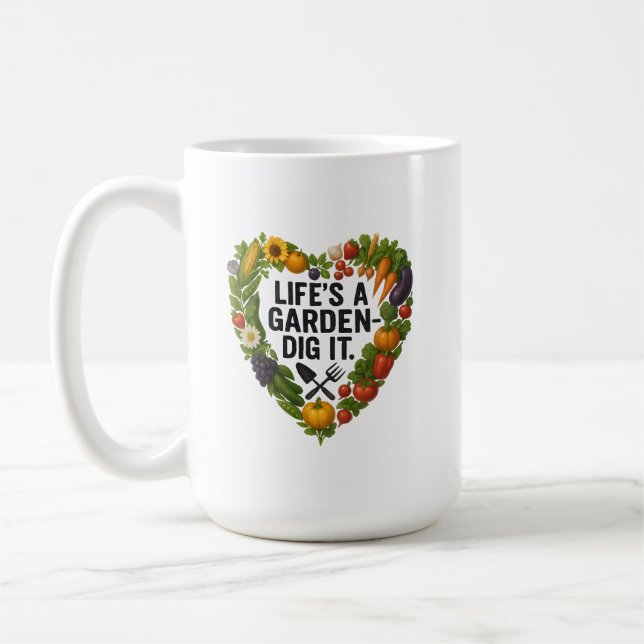 Mug La vie est un jardin (Gauche)