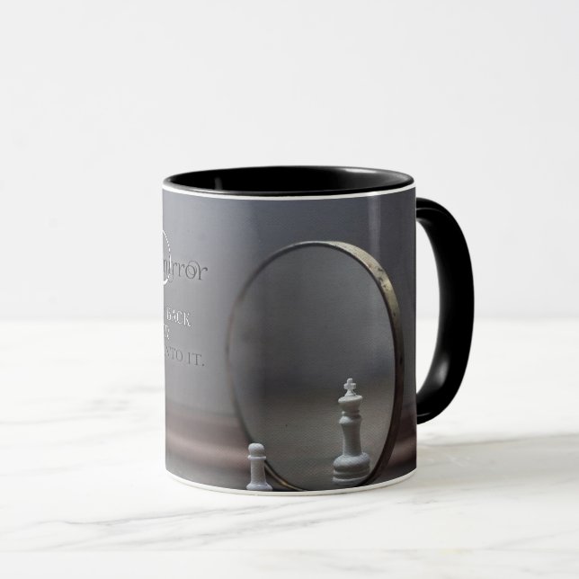 Mug La Vie Est Un Miroir (Devant droit)