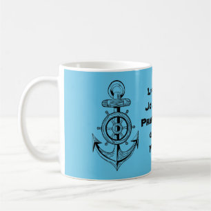 Mug La vie est un voyage, je préfère la mienne sur l'e