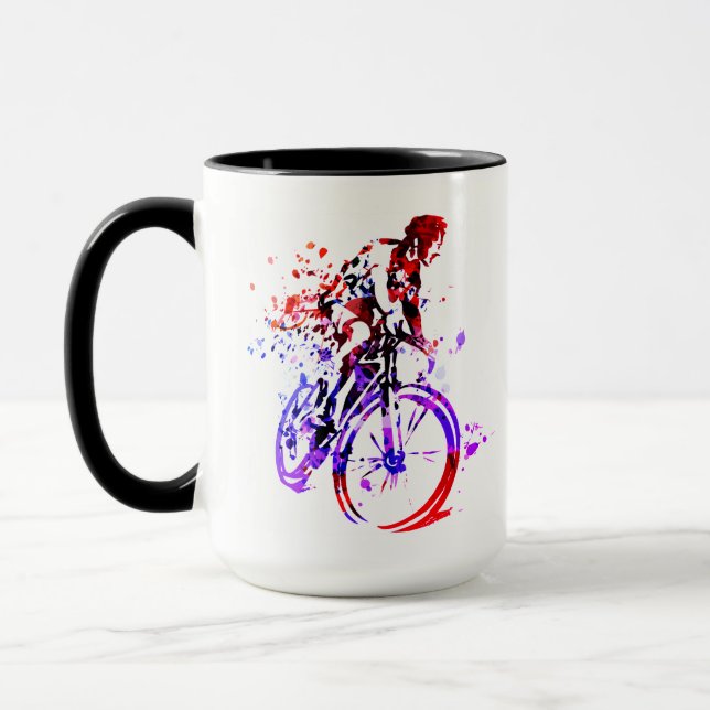 Mug La vie est une belle balade à vélo (Gauche)
