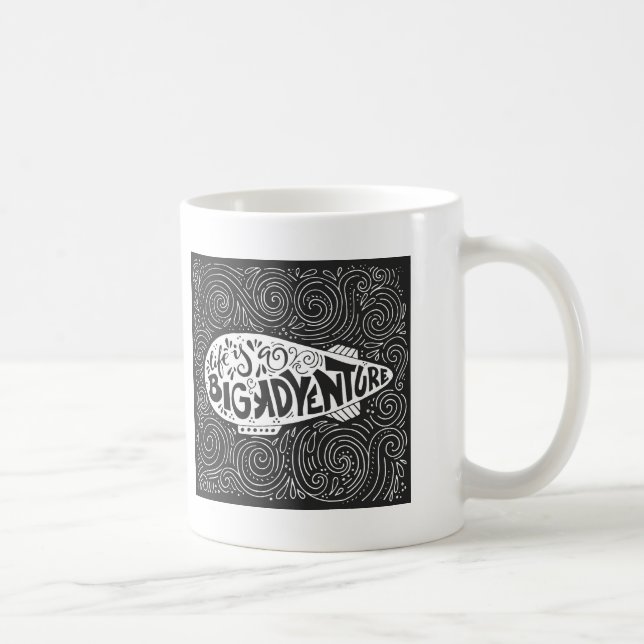 Mug La vie est une grande aventure (Droite)