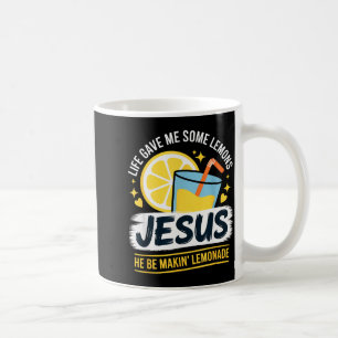Mug La vie m'a donné des citrons Jésus il fait de la l