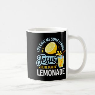 Mug La vie m'a donné des citrons Jésus il fait du citr