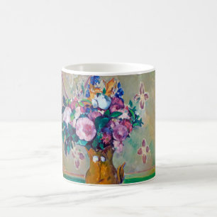 Mug La vie morte avec les fleurs, Paul Cezanne