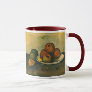 Mug La vie morte avec les pommes par Paul Cezanne