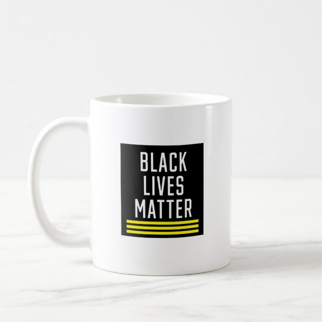 Mug La vie noire importe (Gauche)