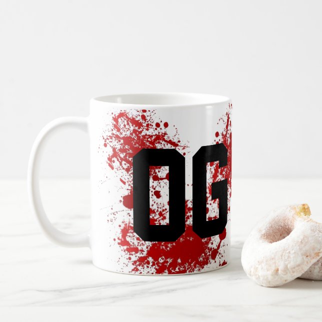 Mug La vie originale Gangsta de voyou de ghetto de (Avec donut)