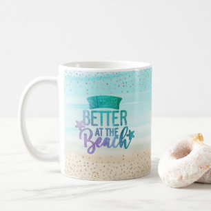 Mug La vie personnalisée en aquarelle est meilleure pl