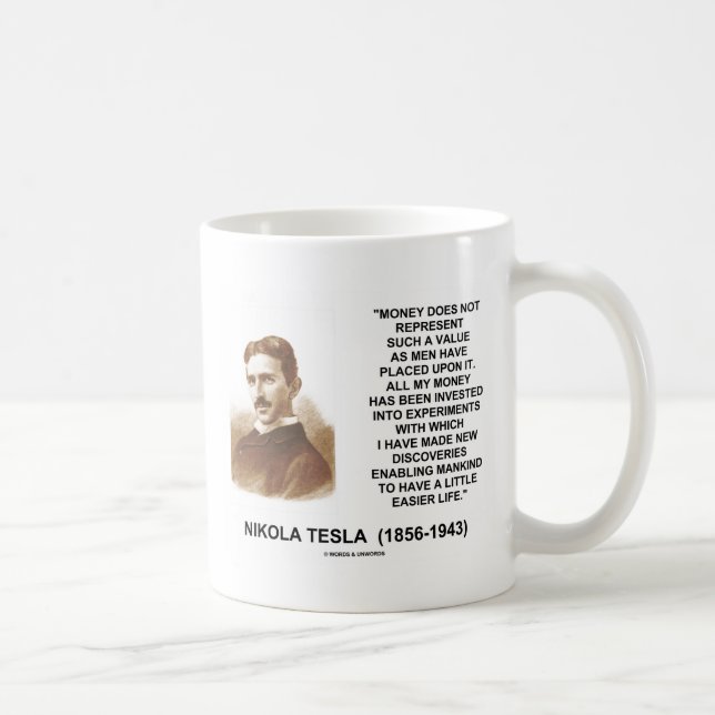 Mug La vie plus facile de découvertes de valeur (Droite)