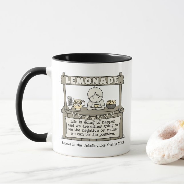 Mug La vie se passe (Avec donut)