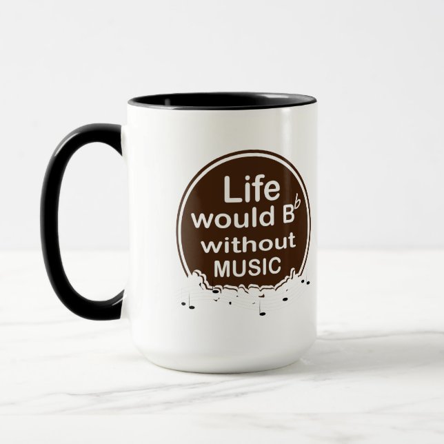 Mug la vie serait plate sans musique (Gauche)