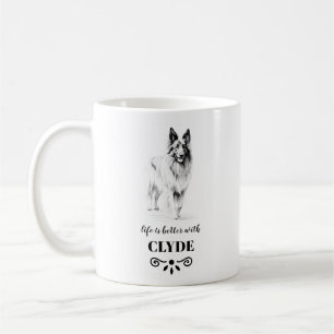 Mug La vie Tervuren belge est meilleure avec Custom Do