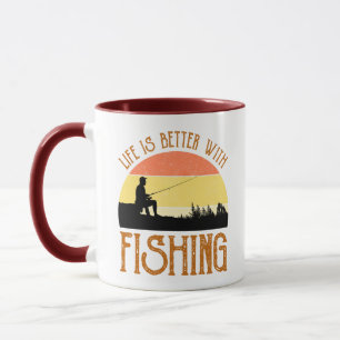 Mug La Vie Vaut Mieux Avec La Pêche