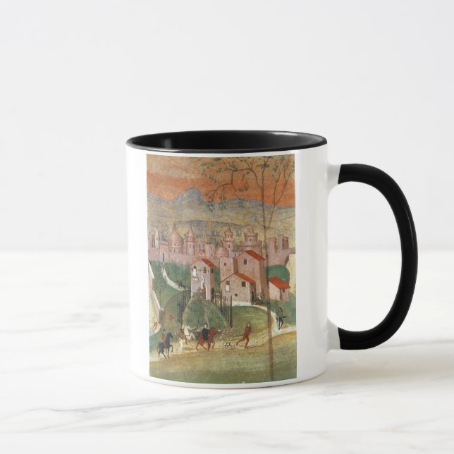 Mug La ville de Prato (fresque) (Droite)