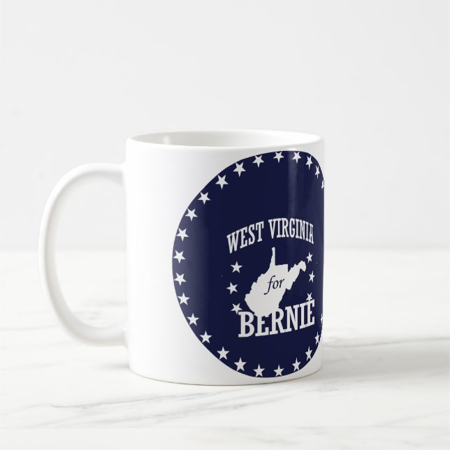 MUG LA VIRGINIE OCCIDENTALE POUR DES PONCEUSES DE (Gauche)