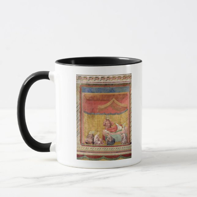 Mug La vision de pape Gregory IX 1297-99 (Gauche)