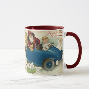 Mug La voiture de Père Noël