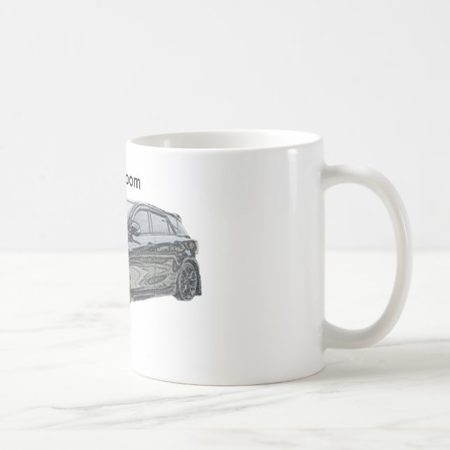 Mug la voiture rapide Mazda de mazdaspeed3 turbo (Droite)