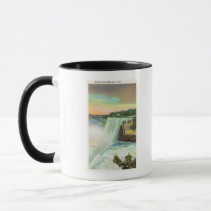 Mug La vue de l'Américain tombe de l'île de chèvre