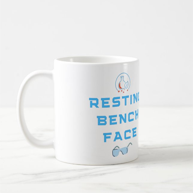Mug Laboratoire de la face du banc de repos (Gauche)