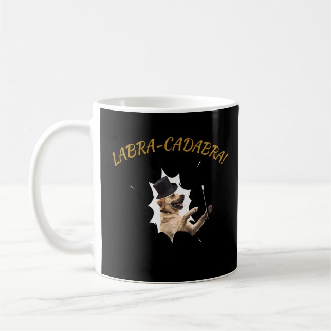 Mug Labracadabra ! Pilote de récupération Labrador (Gauche)