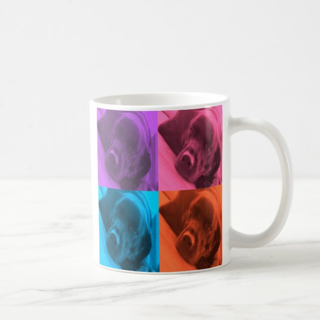 Mug Labrador coloré (Droite)