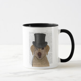 Mug Labrador jaune, terroir et Casquette